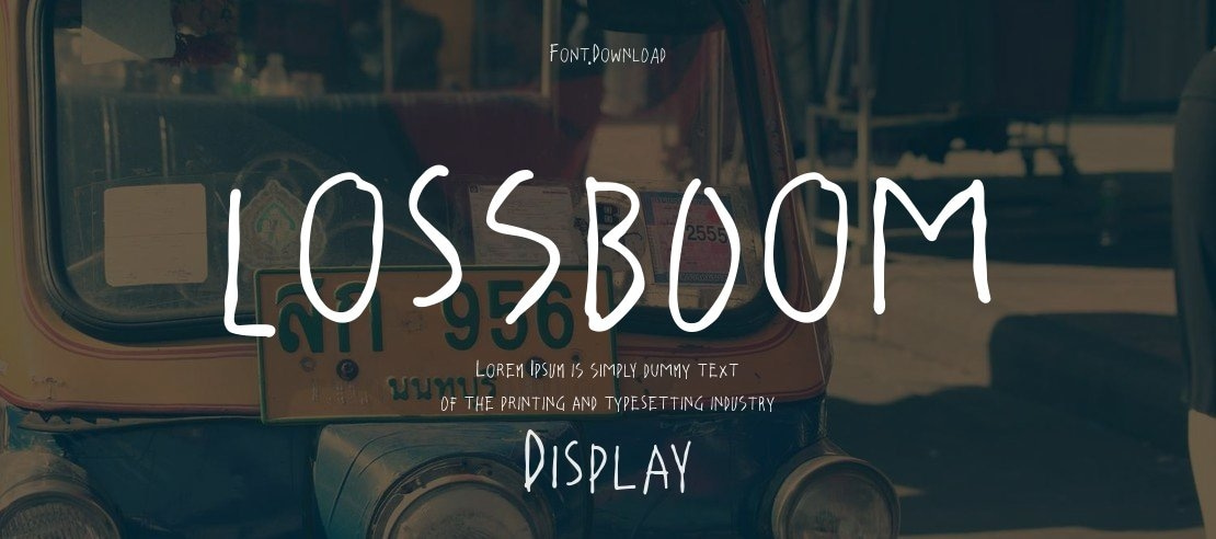 lossboom Font