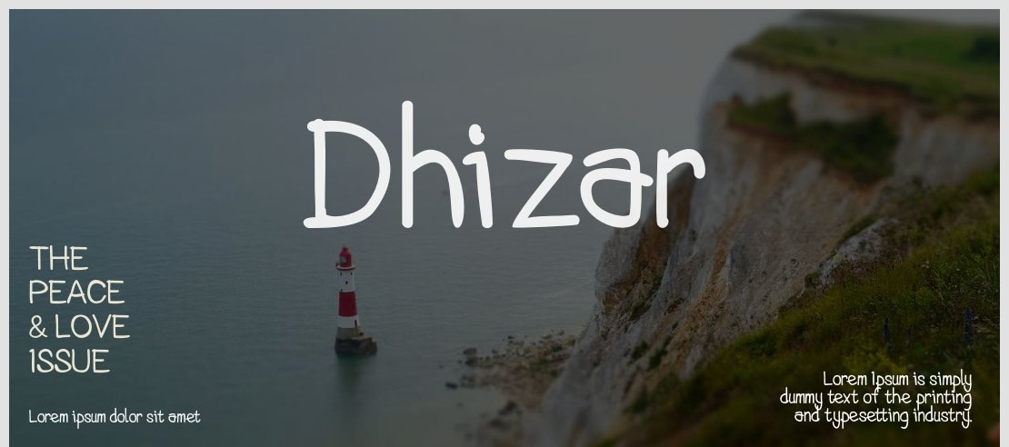 Dhizar Font