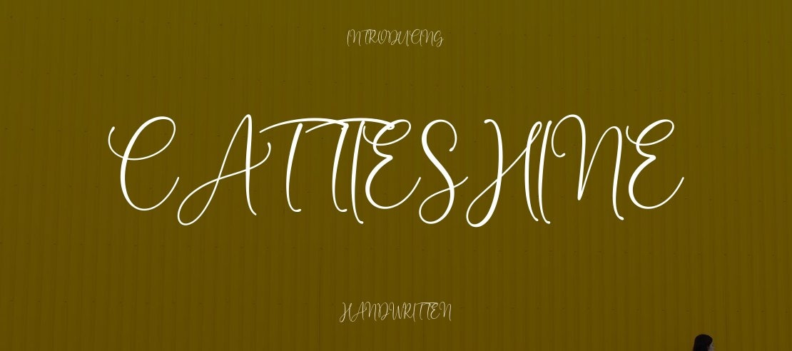 Cattieshine Font