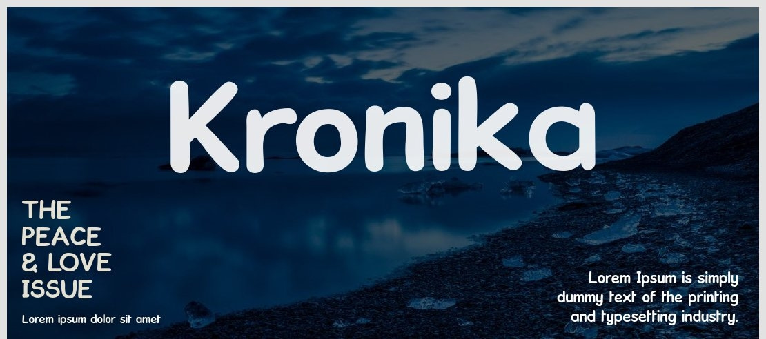 Kronika Font