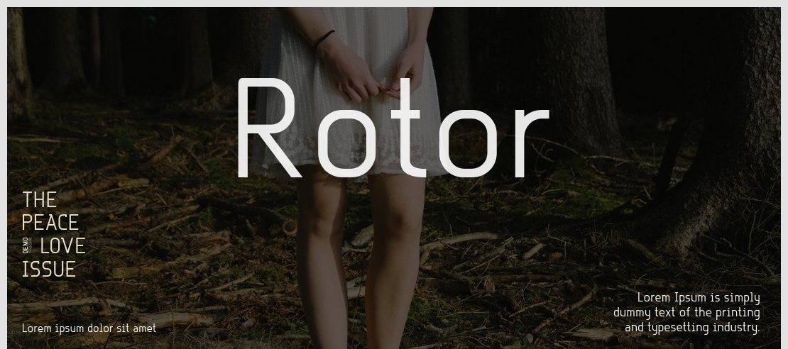 Rotor Font