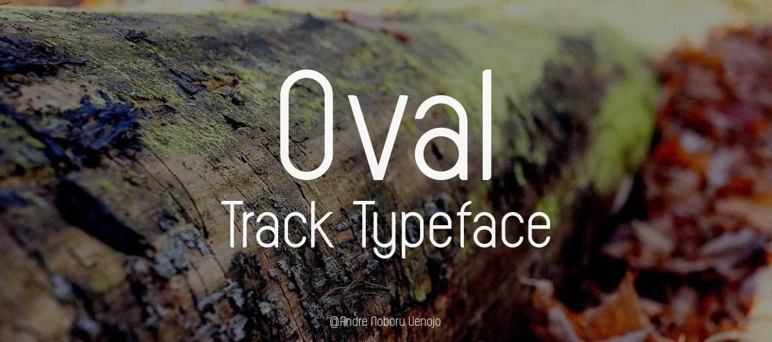 Oval Track Font