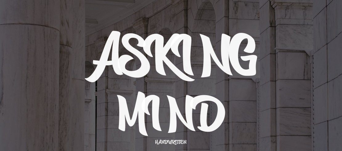 Asking Mind Font