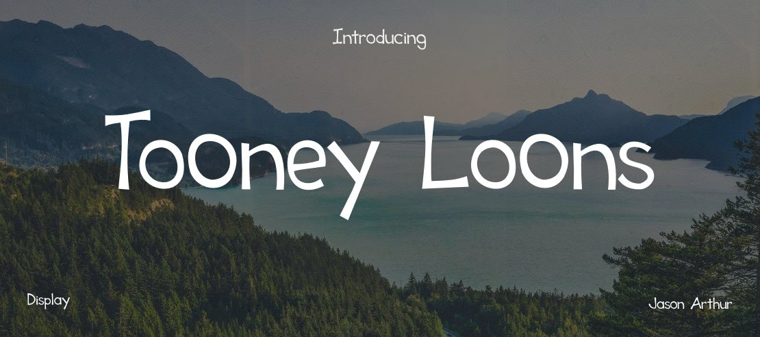Tooney Loons Font Family