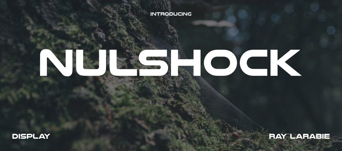 Nulshock Font