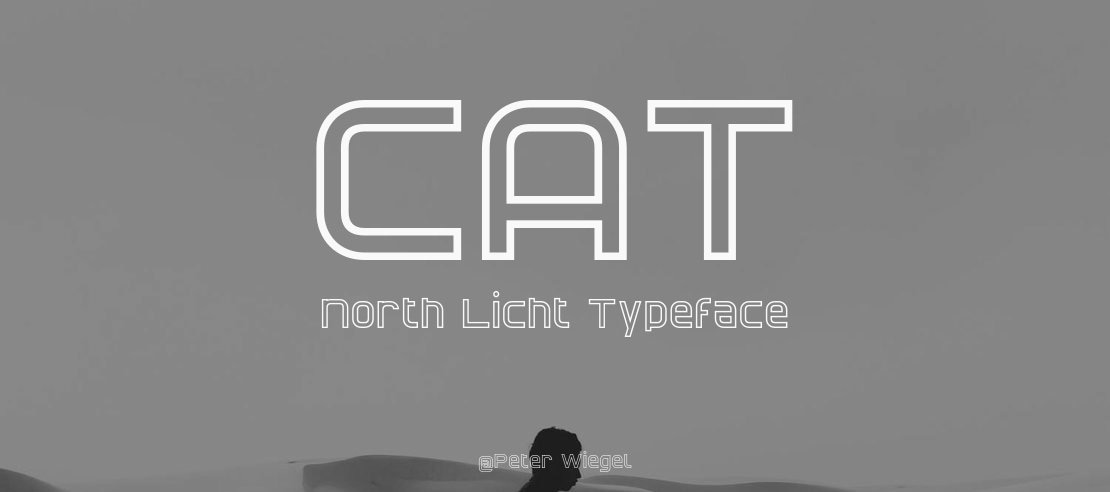 CAT North Licht Font