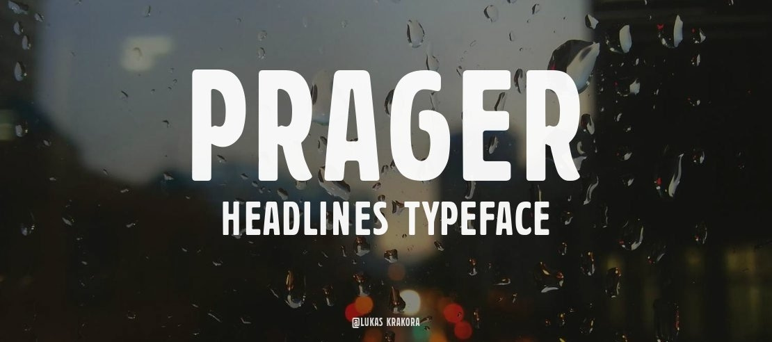 Prager Headlines Font