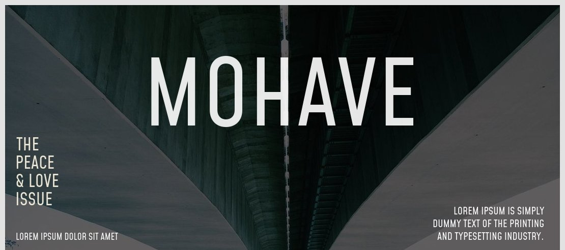 Mohave Font Family