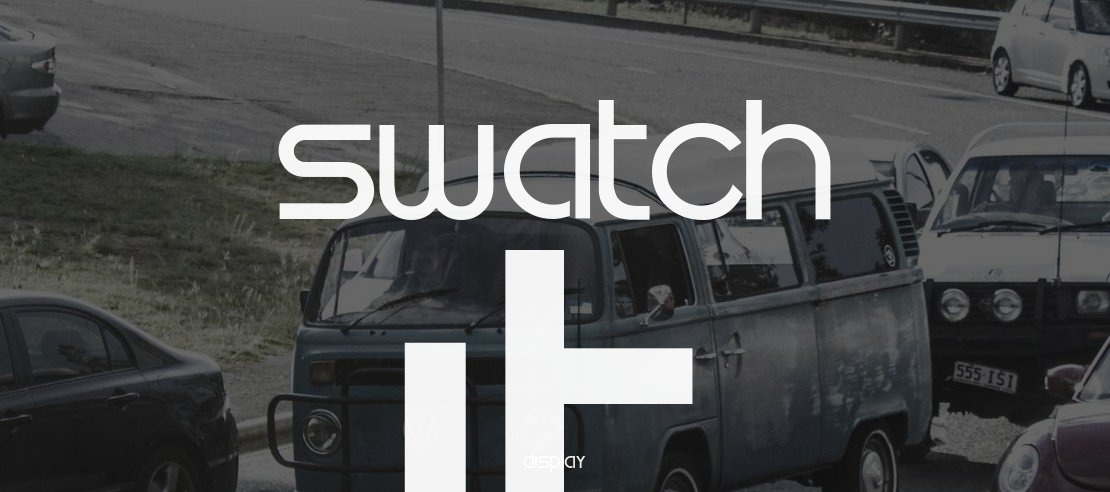 Swatch it Font