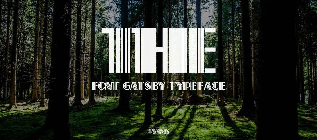 The Font Gatsby