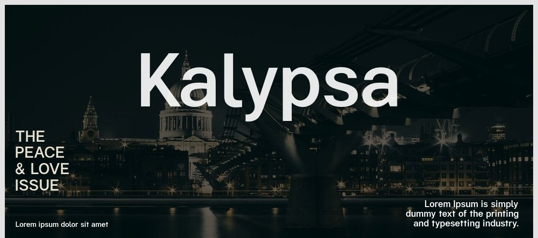 Kalypsa Font