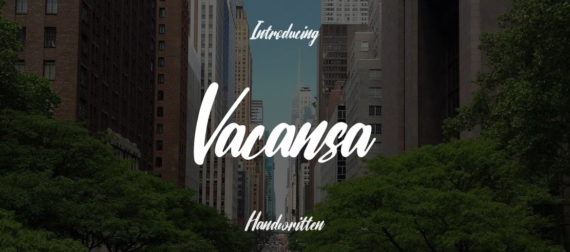 Vacansa Font