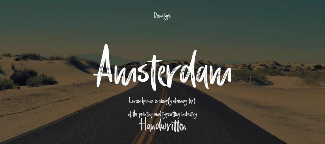 Amsterdam Font