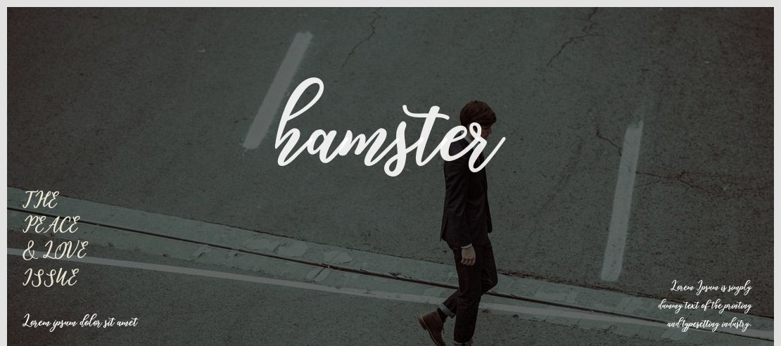 hamster Font