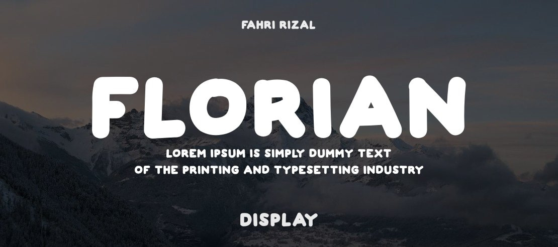 FLORIAN Font