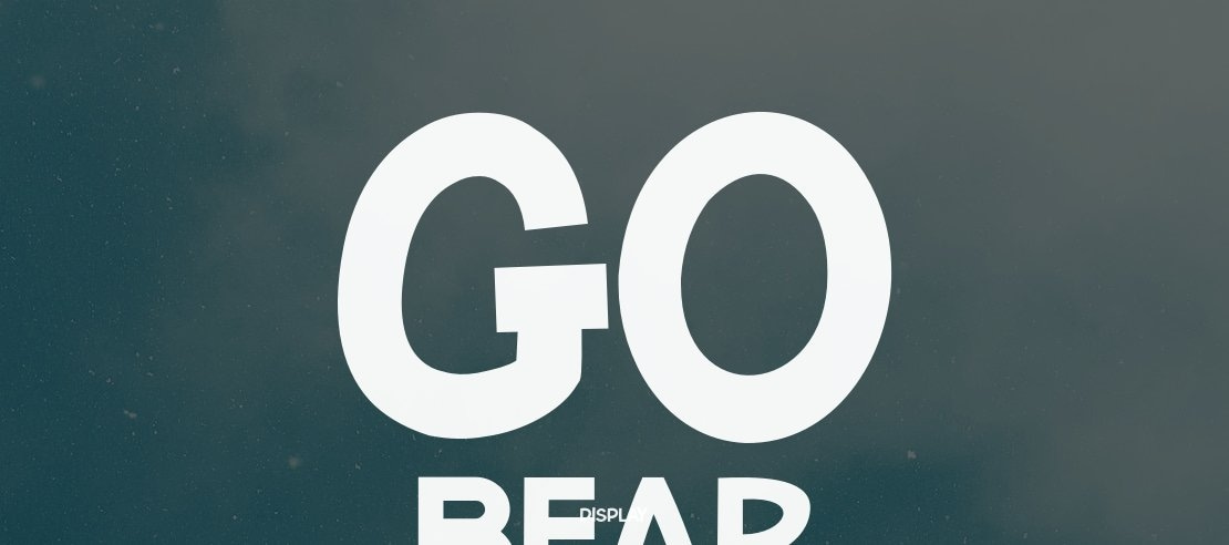 Go Bear Font