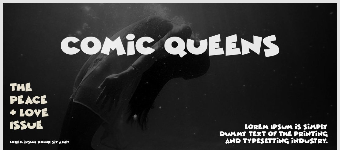 Comic Queens Font Family