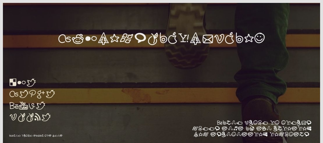 PWHandySocialIcons Font