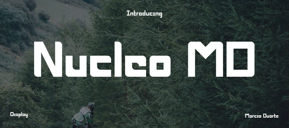 Nucleo MD Font