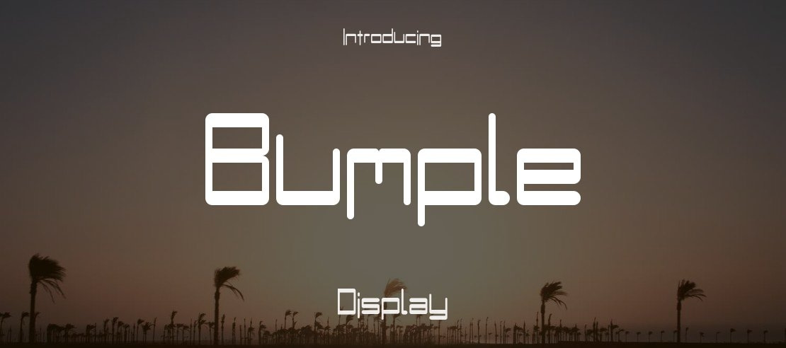 Bumple Font