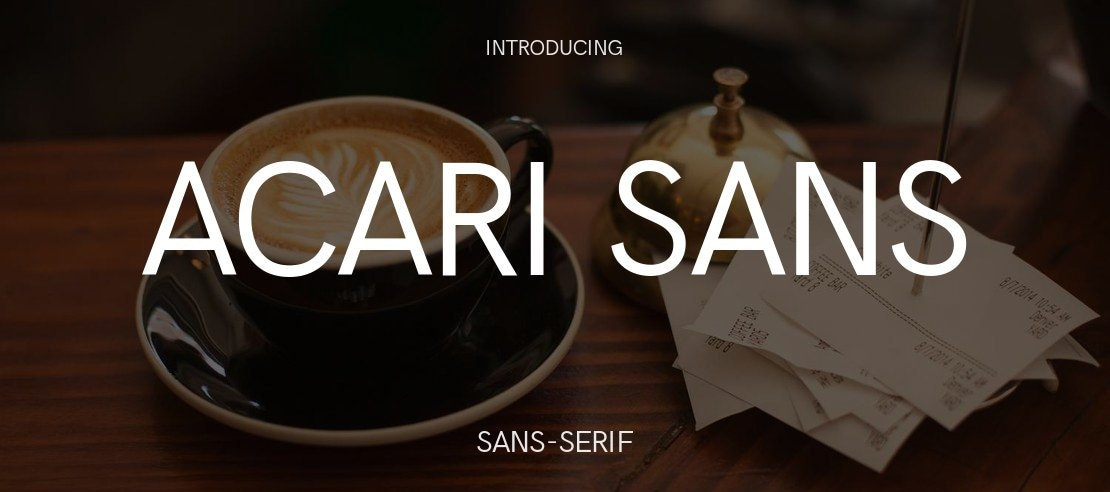 Acari Sans Font Family