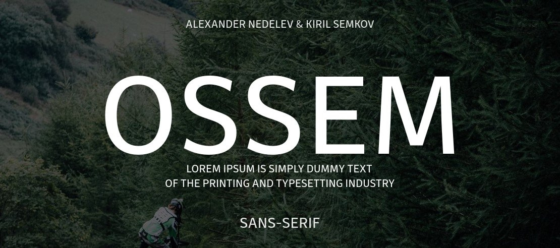 Ossem Font Family