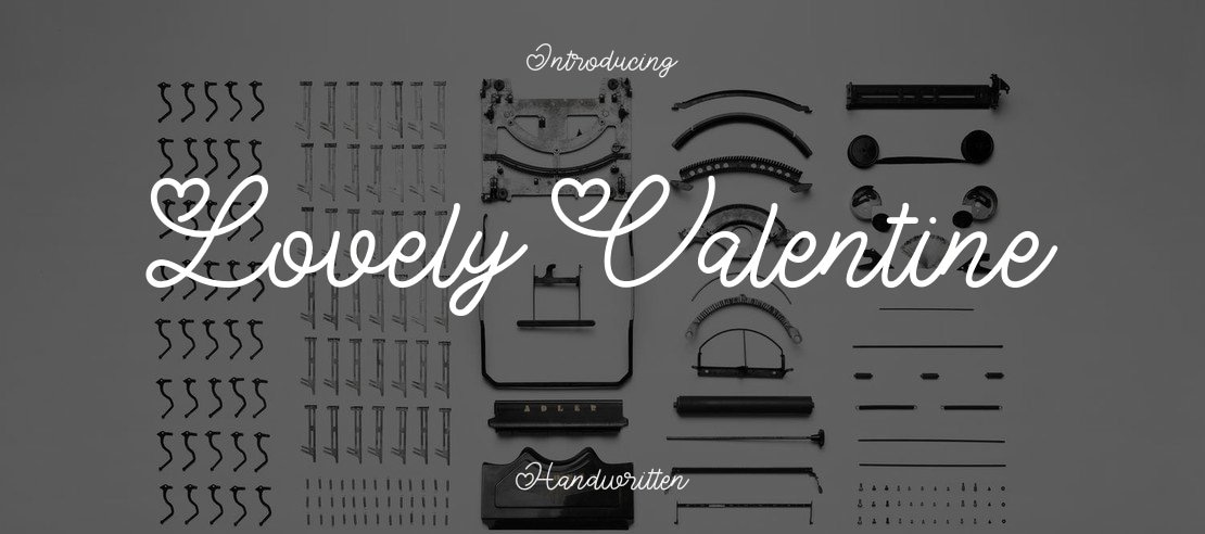 Lovely Valentine Font