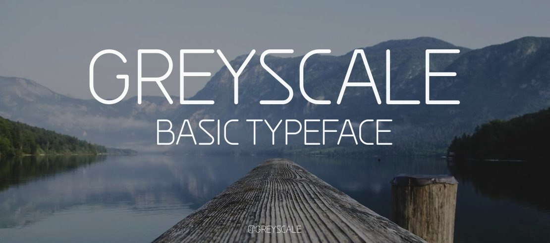 Greyscale Basic Font Family