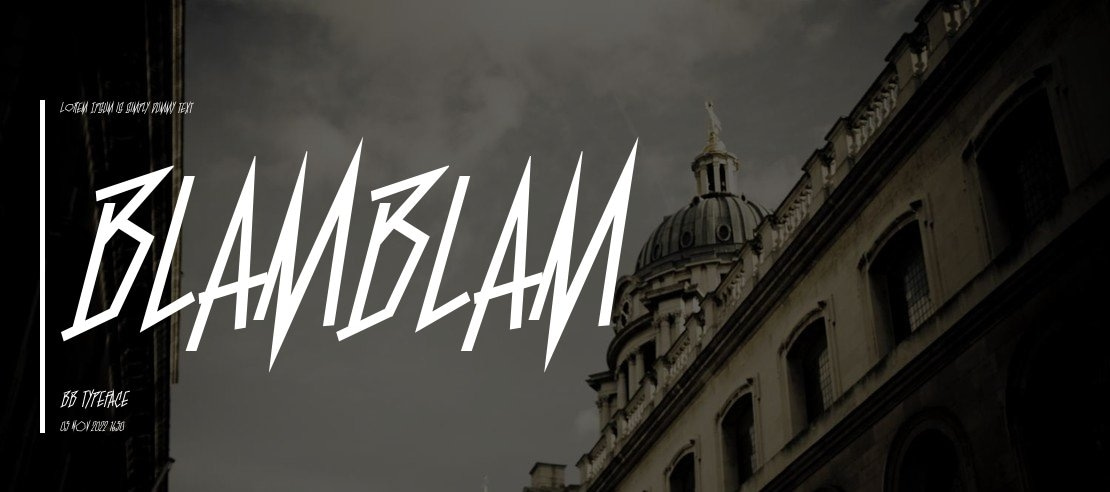 BlamBlam BB Font Family