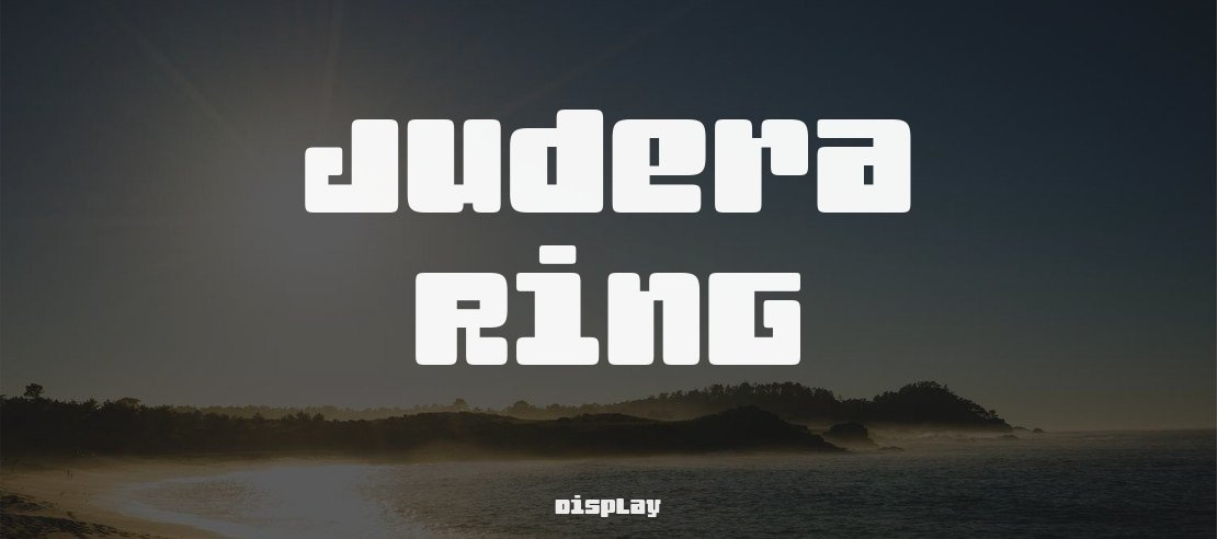 Judera Ring Font Family