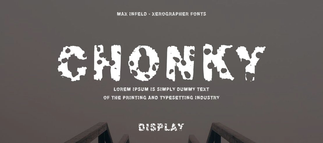 Chonky Font