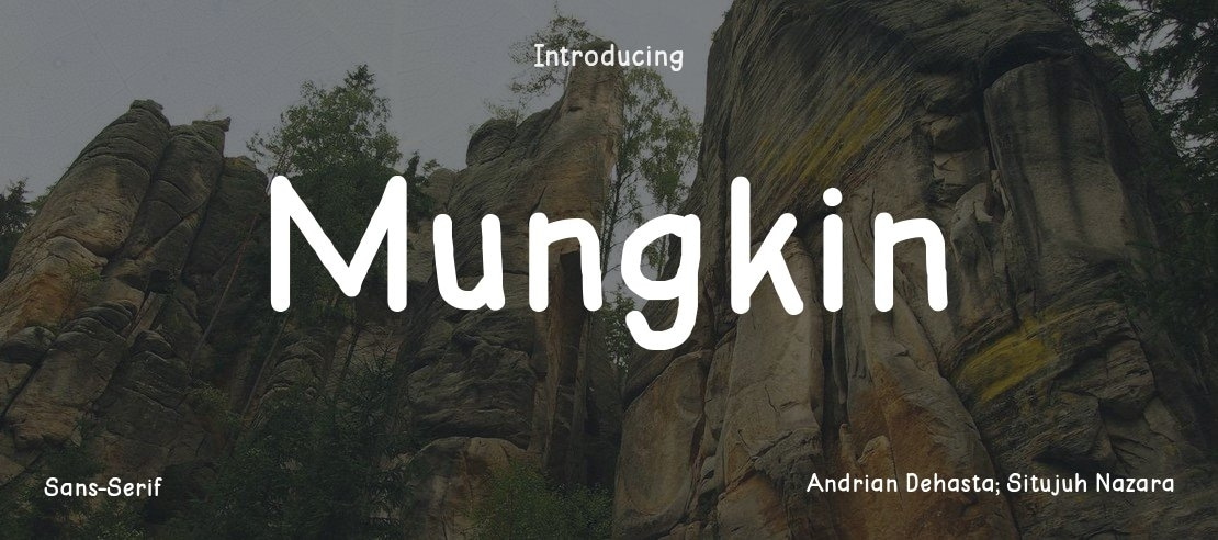 Mungkin Font Family