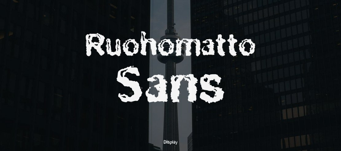Ruohomatto Sans Font
