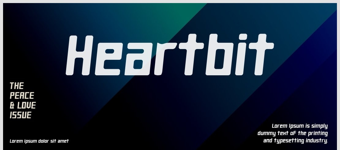 Heartbit Font