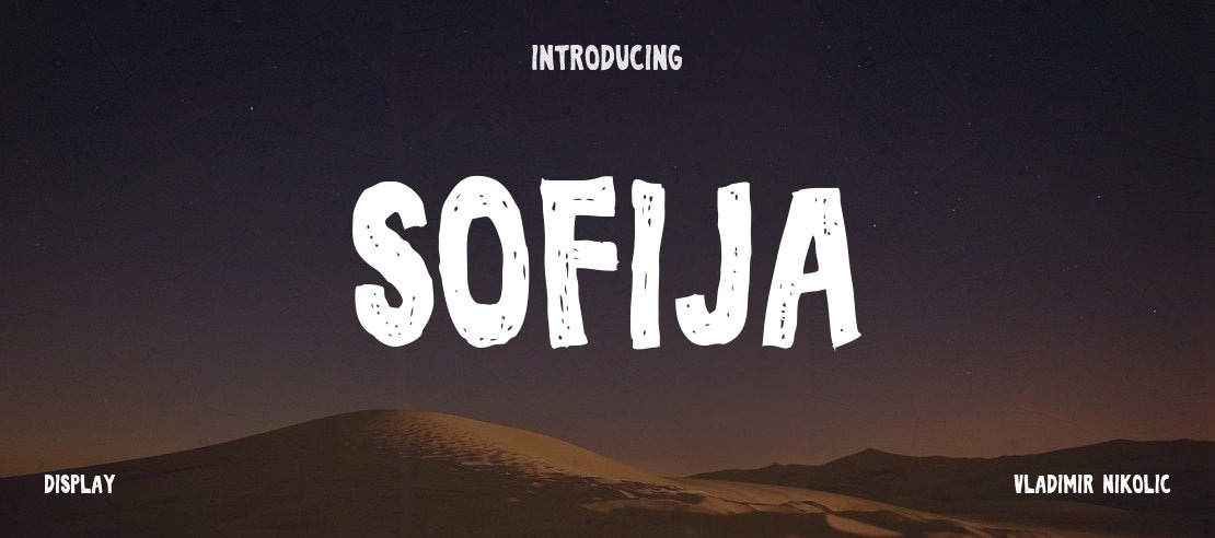 Sofija Font Family