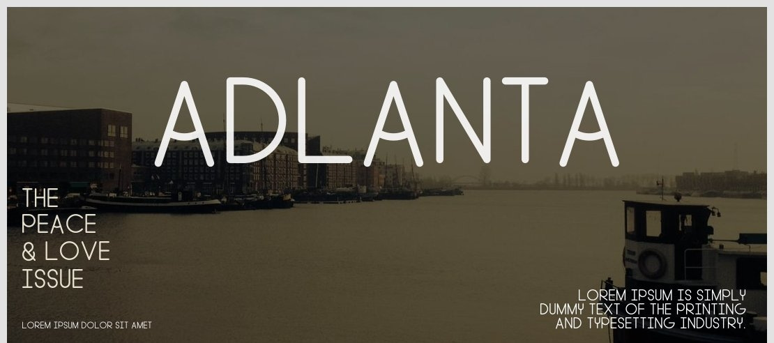 Adlanta Font Family