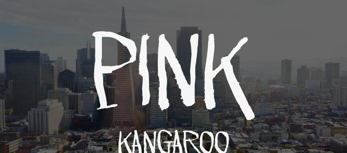 Pink Kangaroo Font