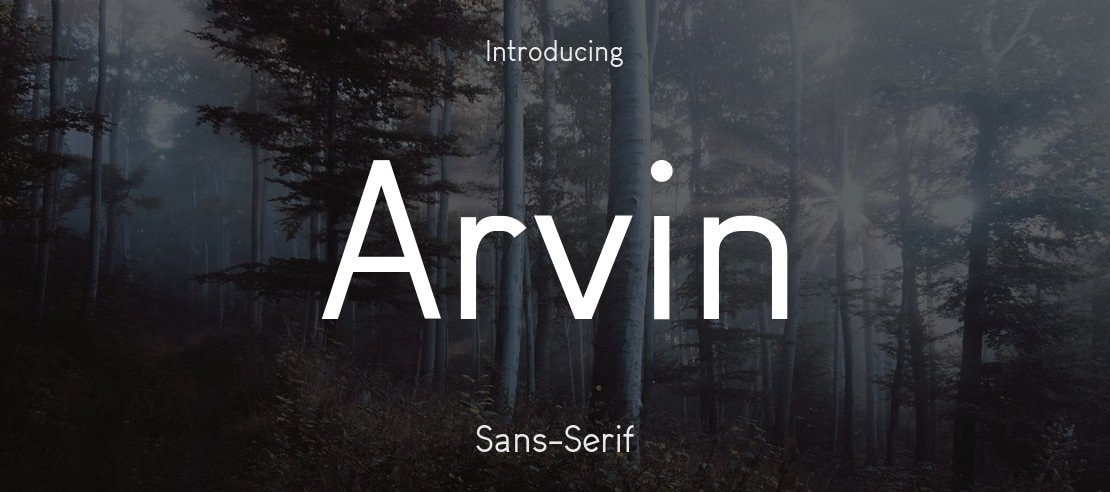 Arvin Font Family