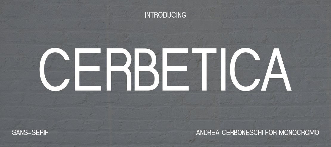 Cerbetica Font Family