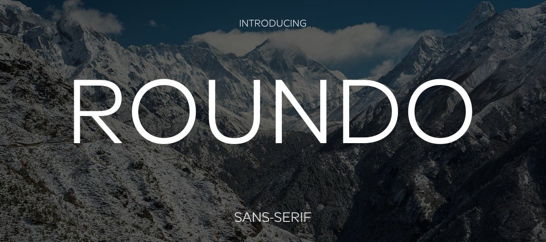 Roundo Font Family