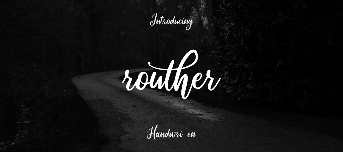 routher Font