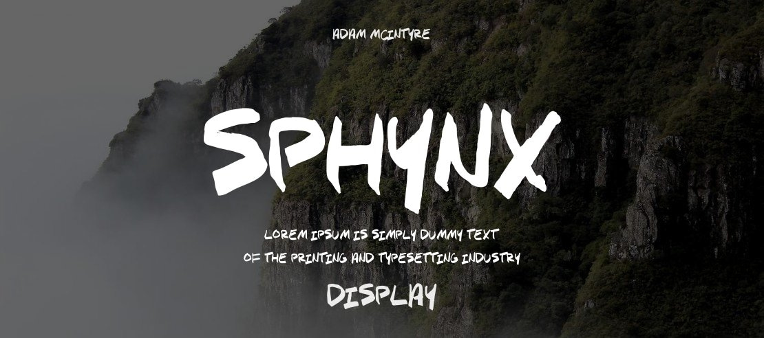 SPHYNX Font