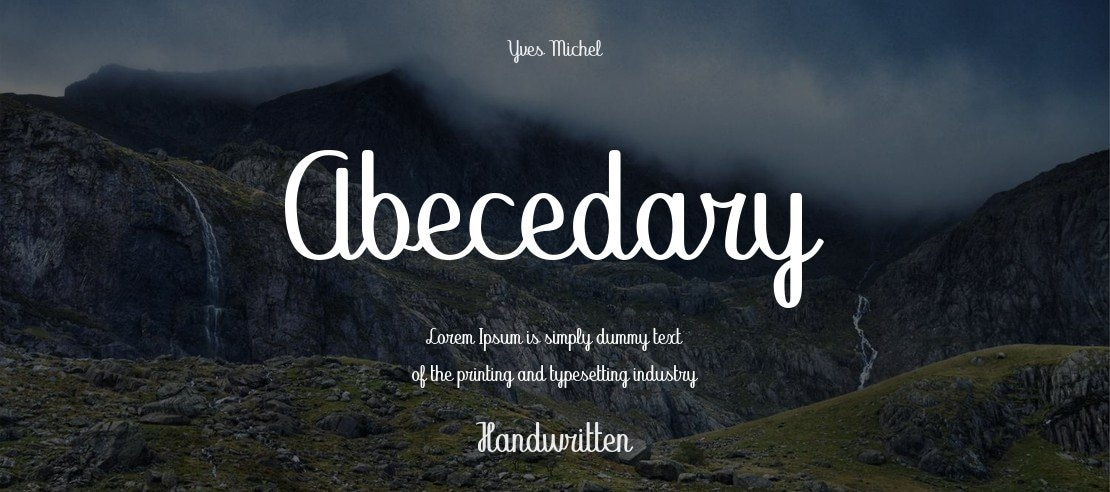 Abecedary Font Family