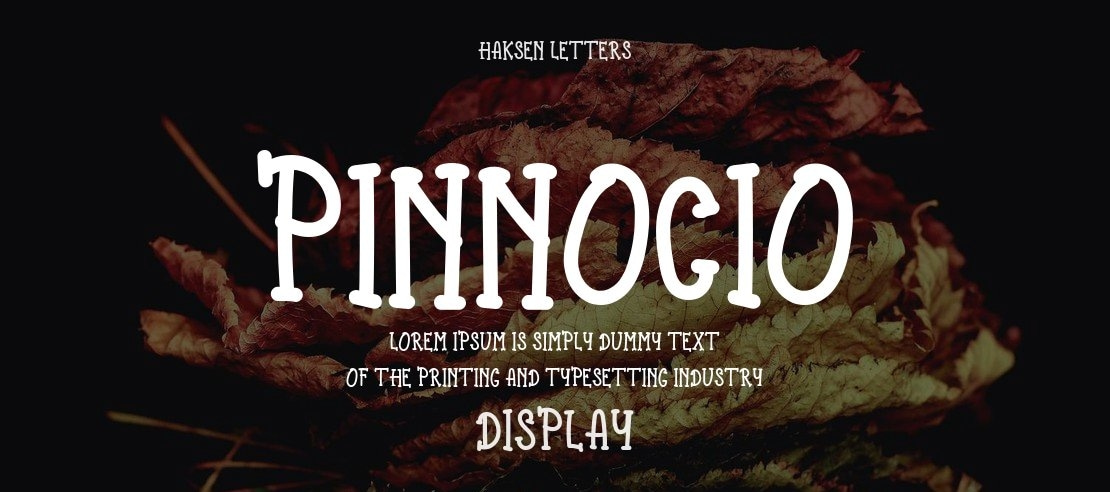 Pinnocio Font