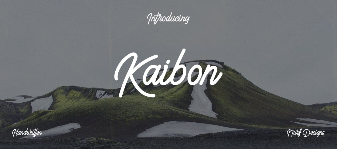 Kaibon Font