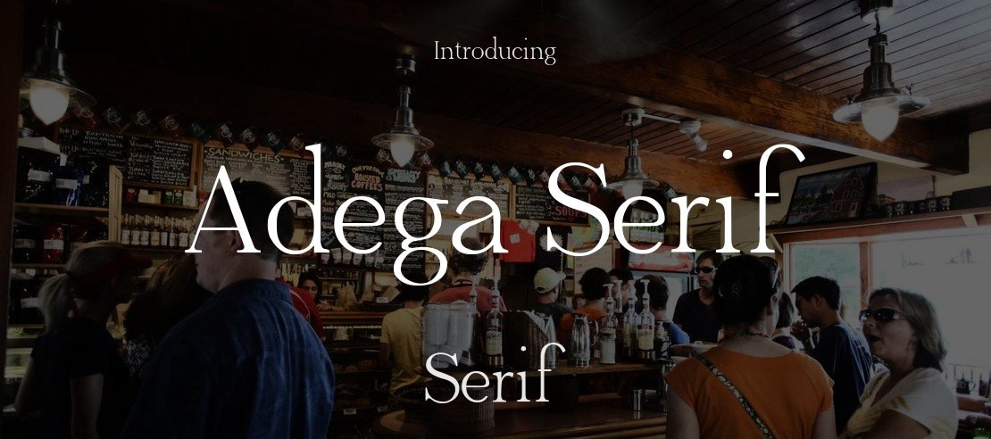 Adega Serif Font Family