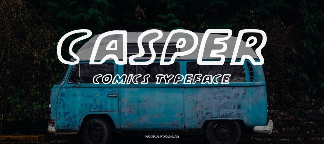 Casper Comics Font Family