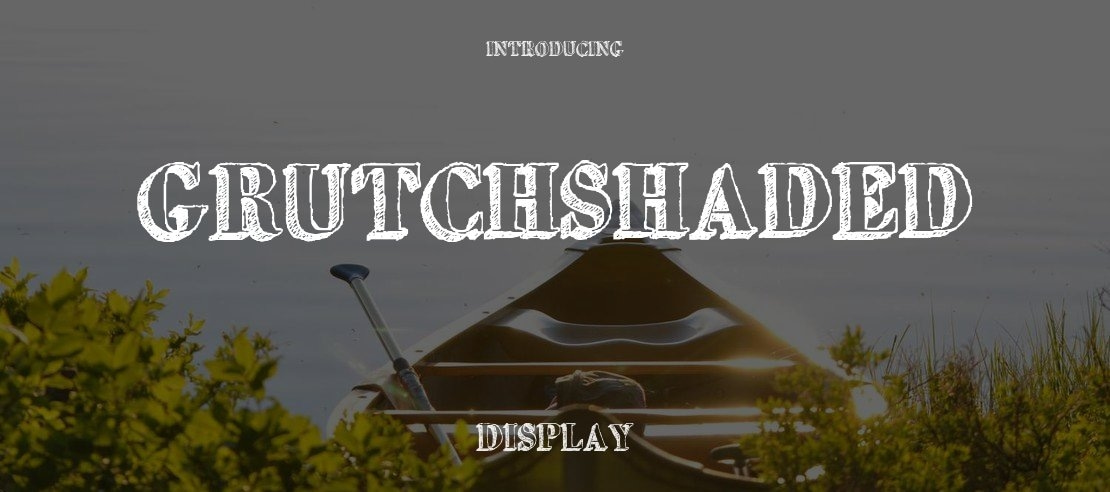 GrutchShaded Font