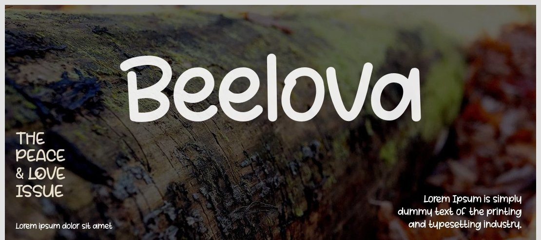 Beelova Font