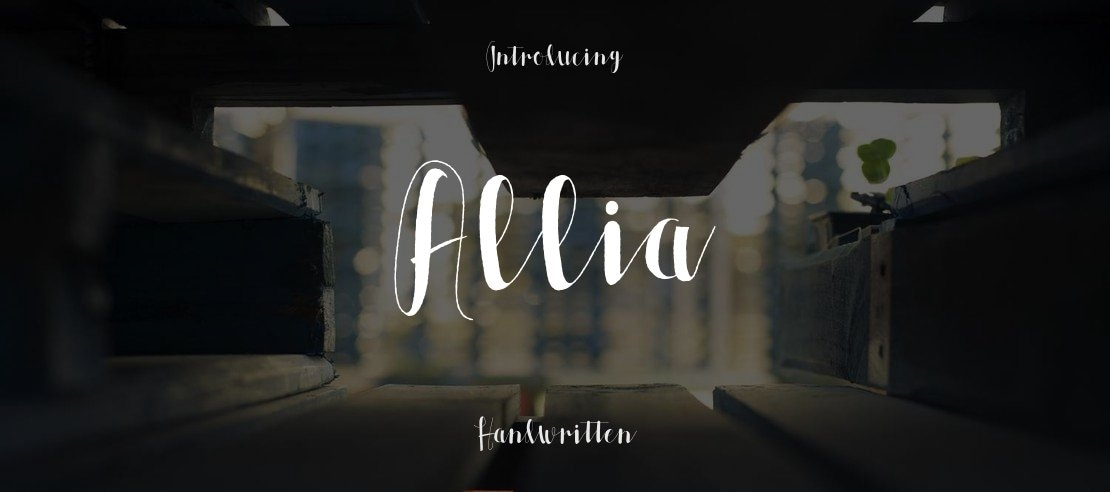 Allia Font